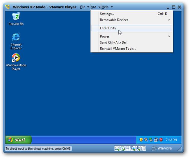 how to use xp mode windows 7